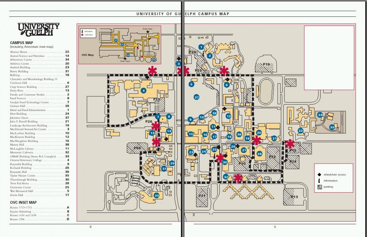 university of guelph map