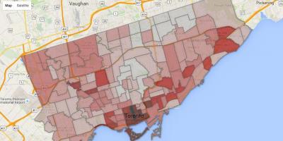 Crime map Toronto